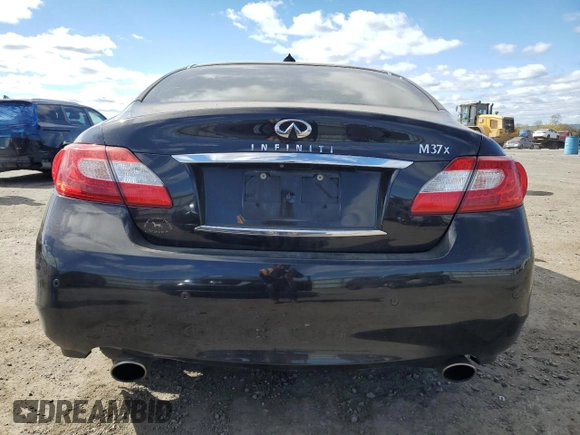 2013 Infiniti M37 with VIN JN1BY1AR0DM605108, listed as a Copart auction lot 75910244 with 94,284 mi miles and Salvage Title. Bid and sale history available at carsss.com. Image 6.