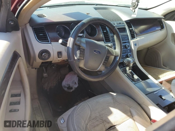 2011 Ford Taurus Limited с VIN 1FAHP2FW7BG112204, выставлен на аукционе Copart как лот 48649825 с пробегом Не указан миль и На запчасти • Non repairable. История ставок и продаж доступна на DreamBid. Изображение 8.