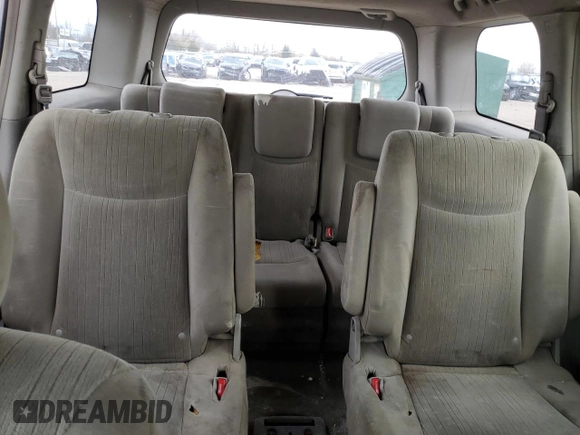 2011 Nissan Quest SL z VIN JN8AE2KP3B9010116, wystawiony jako Copart lot #53478345 z przebiegiem 166 345 mil mil oraz Szkoda całkowita • Salvage title. Historia ofert i sprzedaży dostępna na DreamBid. Obrazek 10.