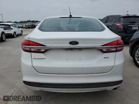 2017 Ford Fusion SE with VIN 3FA6P0H73HR112719, listed as a Copart auction lot 53867785 with 187,889 mi miles and Clean title. Bid and sale history available at DreamBid. Image 6.