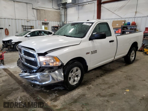 2018 Ram 1500 Tradesman z VIN 3C6JR6DT3JG181018, wystawiony jako Copart lot #57767115 z przebiegiem 146 687 mil mil oraz Nie do naprawy • Non repairable. Historia ofert i sprzedaży dostępna na DreamBid. Obrazek 1.