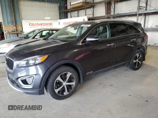 2016 Kia Sorento EX with VIN 5XYPHDA50GG017183, listed as a Copart auction lot 55647524 with 100,859 mi miles and Clean Title. Bid and sale history available at carsss.com. Image 1.
