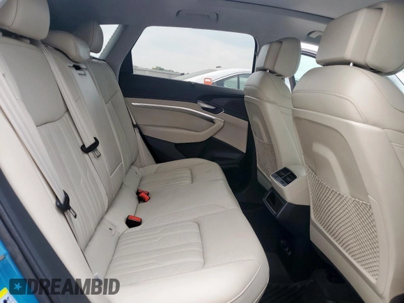2019 Audi e-tron Prestige with VIN WA1VABGE1KB011946, listed as a Copart auction lot 56902655 with 43,898 mi miles and Salvage title. Bid and sale history available at DreamBid. Image 11.
