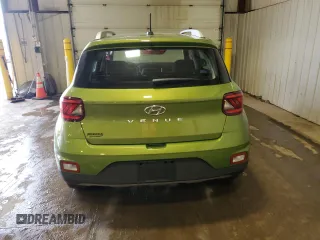 2024 Hyundai Venue SEL with VIN KMHRC8A33RU297000, listed as a Copart auction lot 44927355 with 13,574 mi miles and Salvage Title. Bid and sale history available at DreamBid. Image 6.