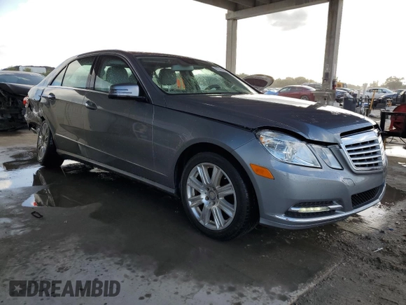2013 Mercedes-Benz E 350 Luxury with VIN WDDHF5KB1DA737288, listed as a Copart auction lot 80308084 with 67,694 mi miles and Salvage title. Bid and sale history available at DreamBid. Image 4.