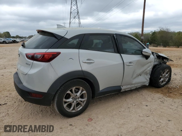 2019 Mazda CX-3 Sport with VIN JM1DKDB7XK1454654, listed as a Copart auction lot 51234285 with 34,390 mi miles and Salvage Title. Bid and sale history available at carsss.com. Image 3.