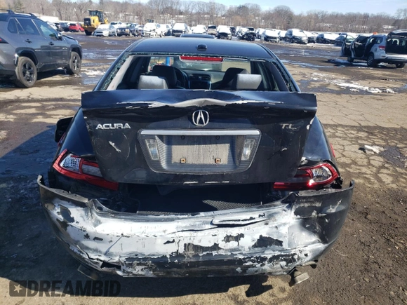 2008 Acura TL with VIN 19UUA66218A013356, listed as a Copart auction lot 45976775 with 71,333 mi miles and Salvage Title. Bid and sale history available at carsss.com. Image 6.