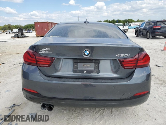 2020 BMW 4 Series 430i with VIN WBA4W3C03LAG91617, listed as a Copart auction lot 48552845 with 59,706 mi miles and Salvage title. Bid and sale history available at DreamBid. Image 6.