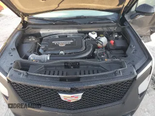 2024 Cadillac XT4 FWD Sport with VIN 1GYFZER47RF101186, listed as a Copart auction lot 79128454 with 10,499 mi miles and Salvage title. Bid and sale history available at DreamBid. Image 12.