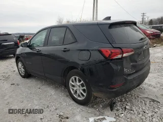 2024 Chevrolet Equinox LS with VIN 3GNAXHEG0RL273340, listed as a Copart auction lot 44200565 with 8,827 mi miles and Non Repairable. Bid and sale history available at DreamBid. Image 2.