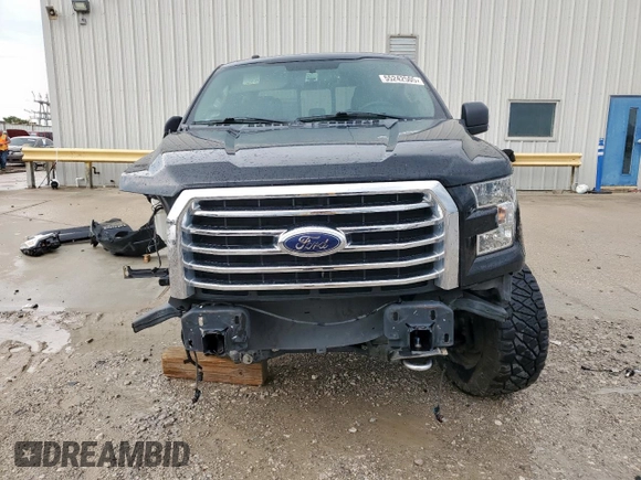 2016 Ford F-150 XLT with VIN 1FTEW1EF1GKF63192, listed as a Copart auction lot 55242505 with 65,516 mi miles and Salvage Title. Bid and sale history available at carsss.com. Image 5.