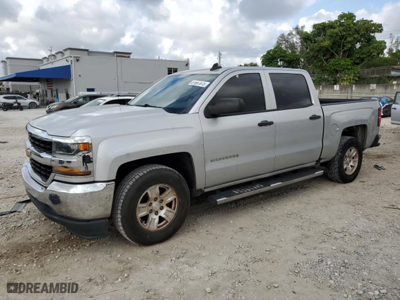 2018 Chevrolet Silverado 1500 Work Truck with VIN 3GCPCNEHXJG146744, listed as a Copart auction lot 51697875 with 128,116 mi miles and Salvage Title. Bid and sale history available at carsss.com. Image 1.