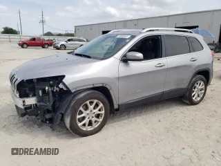 2018 Jeep Cherokee Latitude Plus with VIN 1C4PJLLB1JD531485, listed as a Copart auction lot 53852045 with 114,888 mi miles and Salvage title. Bid and sale history available at DreamBid. Image 1.