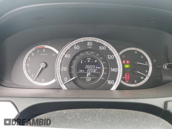 2014 Honda Accord LX z VIN 1HGCR2F32EA045573, wystawiony jako Copart lot #54949005 z przebiegiem 202 231 mil mil oraz Szkoda całkowita • Salvage title. Historia ofert i sprzedaży dostępna na DreamBid. Obrazek 9.