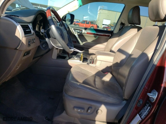 2013 Lexus GX 460 with VIN JTJBM7FX4D5056491, listed as a Copart auction lot 49297115 with 133,200 mi miles and Salvage Title. Bid and sale history available at carsss.com. Image 7.
