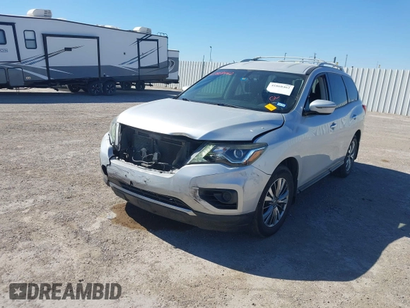 2018 Nissan Pathfinder SV with VIN 5N1DR2MN1JC660200, listed as a IAAI auction lot 41868462 with 134,809 mi miles. Bid and sale history available at carsss.com. Image 14.