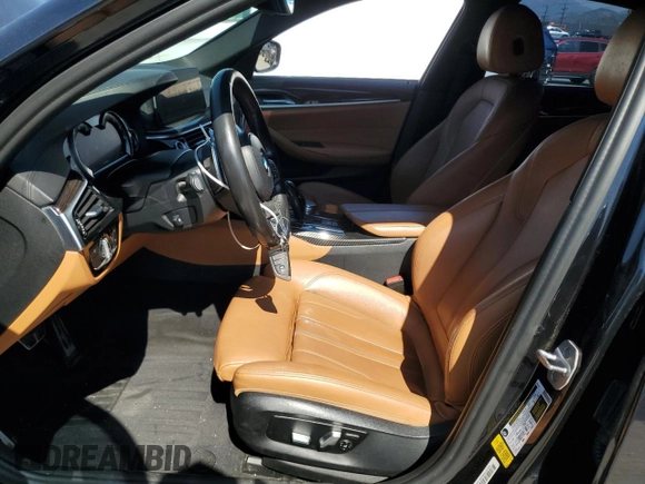 2018 BMW 5 Series 530i with VIN WBAJA5C59JWA35964, listed as a Copart auction lot 49891975 with 111,809 mi miles and Salvage Title. Bid and sale history available at DreamBid. Image 7.