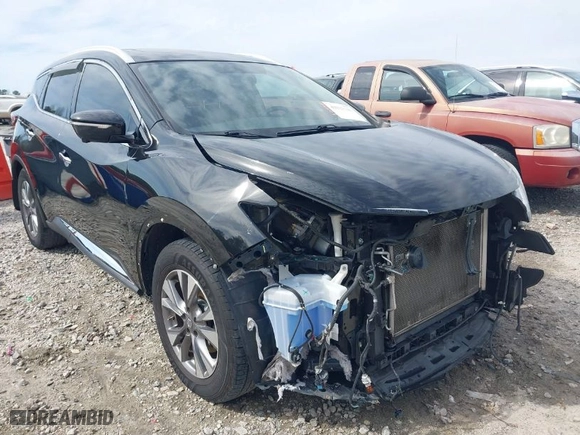 2015 Nissan Murano Platinum with VIN 5N1AZ2MH8FN274513, listed as a IAAI auction lot 41822146 with 137,354 mi miles. Bid and sale history available at carsss.com. Image 1.