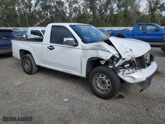 2012 Chevrolet Colorado Work Truck with VIN 1GCCSBF98C8158830, listed as a Copart auction lot 45847305 with 0 mi miles and Non Repairable. Bid and sale history available at carsss.com. Image 4.