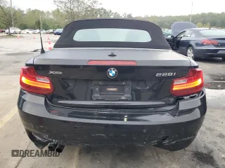 2016 BMW 2 Series 228i xDrive with VIN WBA1L9C55GV325194, listed as a Copart auction lot 72224004 with 134,063 mi miles and Salvage Title. Bid and sale history available at carsss.com. Image 6.