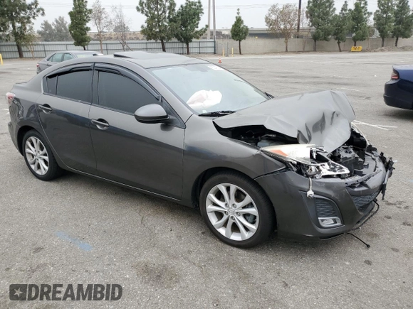 2010 Mazda 3 S Sport with VIN JM1BL1S53A1313313, listed as a Copart auction lot 85247594 with Not Provided miles and Salvage Title. Bid and sale history available at DreamBid. Image 4.