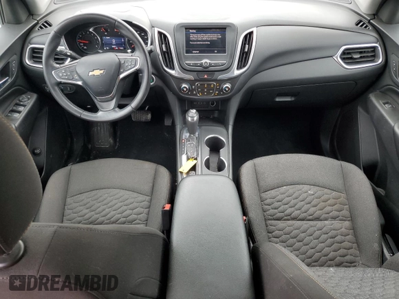 2021 Chevrolet Equinox LT with VIN 3GNAXKEV1ML353301, listed as a Copart auction lot 51380105 with 88,057 mi miles and Salvage Title. Bid and sale history available at DreamBid. Image 9.