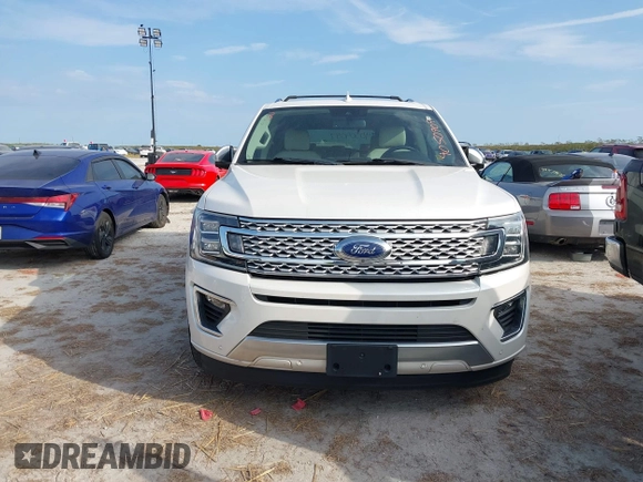 2018 Ford Expedition Platinum with VIN 1FMJU1LT3JEA51867, listed as a IAAI auction lot 40509097 with 1 mi miles. Bid and sale history available at carsss.com. Image 12.