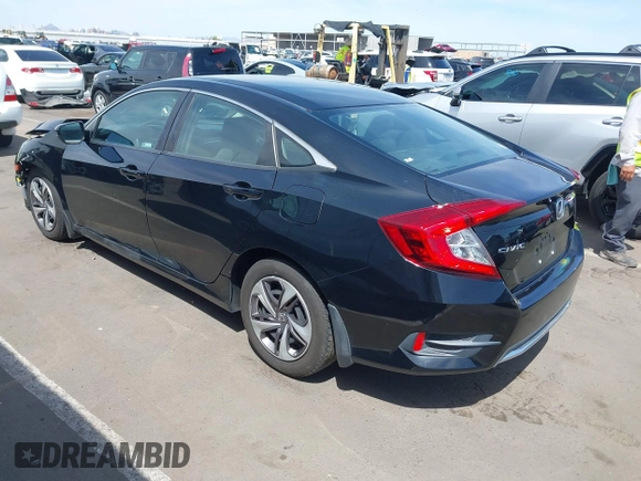 2020 Honda Civic LX с VIN 19XFC2F63LE210936, выставлен на аукционе IAAI как лот 42163809 с пробегом 89 955 миль миль и . История ставок и продаж доступна на DreamBid. Изображение 3.