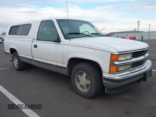 1996 Chevrolet Silverado 1500 with VIN 1GCEC14R0TE225263, listed as a IAAI auction lot 41412741 with 384,133 mi miles and . Bid and sale history available at DreamBid. Image 1.