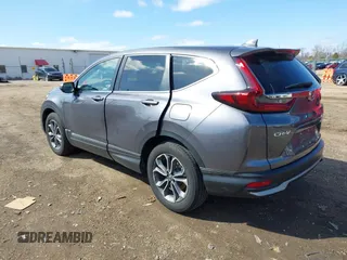 2022 Honda CR-V EX-L with VIN 5J6RT6H82NL027115, listed as a IAAI auction lot 41926125 with 16,527 mi miles and . Bid and sale history available at DreamBid. Image 3.