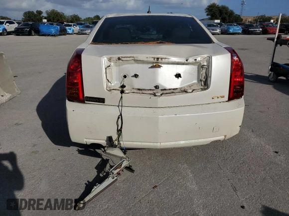 2006 Cadillac CTS with VIN 1G6DP577260120083, listed as a Copart auction lot 78999694 with 121,194 mi miles and Salvage Title. Bid and sale history available at carsss.com. Image 6.