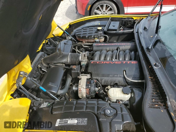 2002 Chevrolet Corvette with VIN 1G1YY32G325108585, listed as a Copart auction lot 75014384 with 76,856 mi miles and Non Repairable. Bid and sale history available at carsss.com. Image 11.