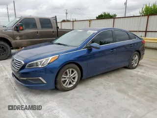 2017 Hyundai Sonata SE z VIN 5NPE24AF2HH515459, wystawiony jako Copart lot #60526125 z przebiegiem 112 208 mil mil oraz Czysty tytuł • Clean title. Historia ofert i sprzedaży dostępna na DreamBid. Obrazek 1.