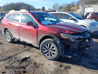 2022 Subaru Outback Premium with VIN 4S4BTACCXN3172646, listed as a IAAI auction lot 41565701 with 87,186 mi miles. Bid and sale history available at carsss.com. Image 1.