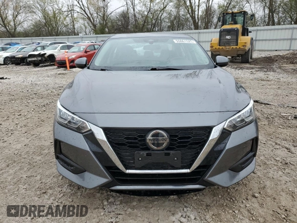 2021 Nissan Sentra SV with VIN 3N1AB8CV0MY242631, listed as a Copart auction lot 55061525 with 32,762 mi miles and Salvage Title. Bid and sale history available at DreamBid. Image 5.