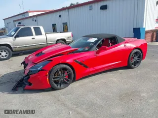 2019 Chevrolet Corvette Stingray 2LT with VIN 1G1YD3D76K5113370, listed as a IAAI auction lot 41385787 with 44,893 mi miles. Bid and sale history available at carsss.com. Image 2.