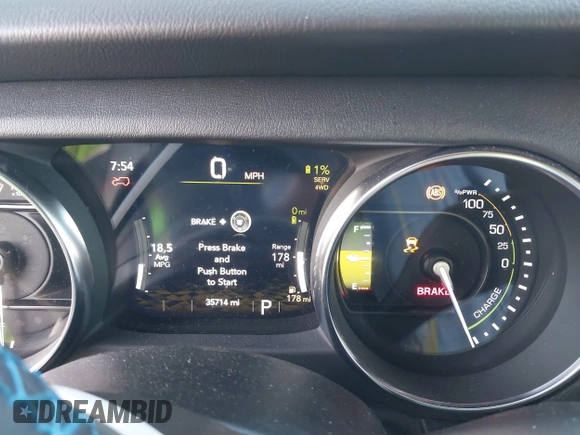 2023 Jeep Wrangler Rubicon with VIN 1C4JJXR67PW662277, listed as a IAAI auction lot 41950065 with 35,714 mi miles and . Bid and sale history available at DreamBid. Image 15.