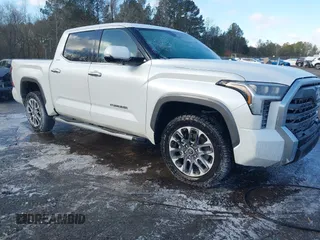 2023 Toyota Tundra Limited with VIN 5TFJA5DB8PX070681, listed as a IAAI auction lot 41617433 with 57,693 mi miles and . Bid and sale history available at DreamBid. Image 1.