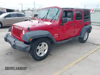 2007 Jeep Wrangler Unlimited X with VIN 1J4GB39157L108803, listed as a IAAI auction lot 41894435 with 46,654 mi miles and . Bid and sale history available at DreamBid. Image 2.