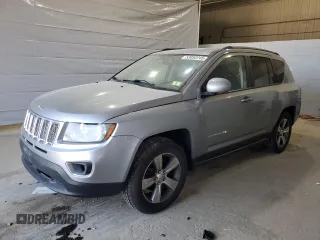 2017 Jeep Compass Latitude with VIN 1C4NJDEB4HD128749, listed as a Copart auction lot 53892245 with 123,549 mi miles and Salvage title. Bid and sale history available at DreamBid. Image 1.