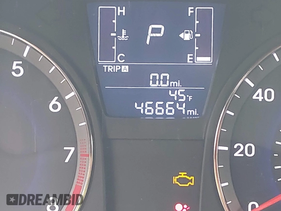 2015 Hyundai Accent GS with VIN KMHCT5AE5FU227418, listed as a IAAI auction lot 41960197 with 46,664 mi miles. Bid and sale history available at carsss.com. Image 7.