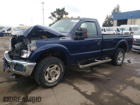 2011 Ford Super Duty F-250 SRW XL with VIN 1FTBF2B64BEA00271, listed as a Copart auction lot 70042814 with 0 mi miles and Salvage Title. Bid and sale history available at carsss.com. Image 1.