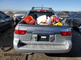 2005 Subaru Baja Turbo z VIN 4S4BT63C556104069, wystawiony jako Copart lot #83441644 z przebiegiem 152 411 mil mil oraz Szkody całkowita. Historia ofert i sprzedaży dostępna na DreamBid. Obrazek 6.