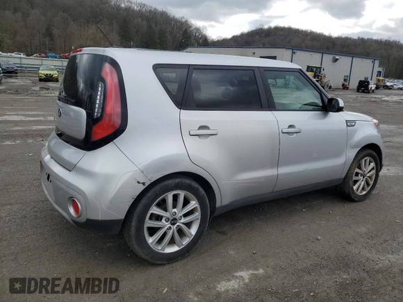 2019 Kia Soul + with VIN KNDJP3A5XK7698879, listed as a Copart auction lot 53384315 with 53,348 mi miles and Salvage Title. Bid and sale history available at carsss.com. Image 3.