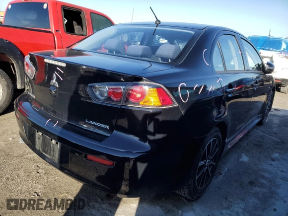 2017 Mitsubishi Lancer ES with VIN JA32U2FU3HU014643, listed as a Copart auction lot 45640884 with 133,968 mi miles. Bid and sale history available at carsss.com. Image 3.