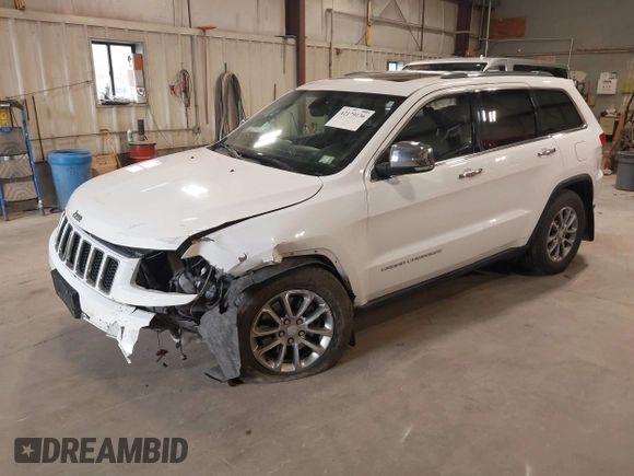 2014 Jeep Grand Cherokee Limited with VIN 1C4RJFBT1EC241036, listed as a IAAI auction lot 42179136 with 148,968 mi miles and . Bid and sale history available at DreamBid. Image 19.