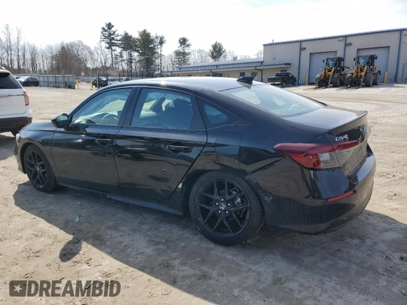 2025 Honda Civic Sport with VIN 2HGFE2F5XSH510270, listed as a Copart auction lot 47839085 with 8,279 mi miles and Salvage title. Bid and sale history available at DreamBid. Image 2.