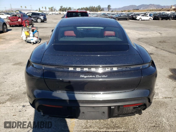 2020 Porsche Taycan Turbo with VIN WP0AC2Y16LSA70604, listed as a Copart auction lot 78232594 with 40,666 mi miles and Salvage title. Bid and sale history available at DreamBid. Image 6.