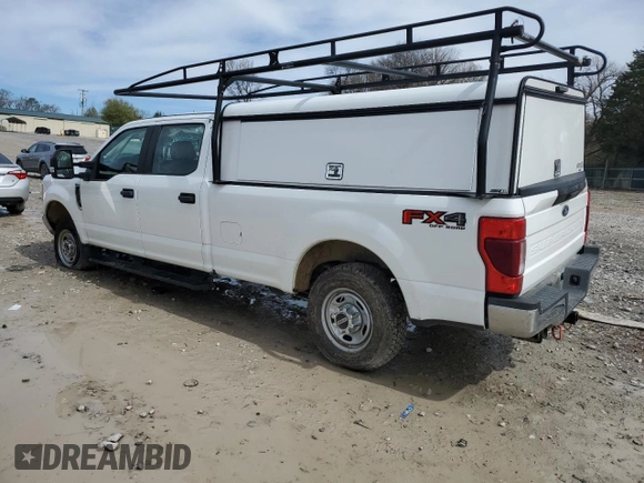 2022 Ford F-250 XL with VIN 1FT7W2BN9NEC47769, listed as a Copart auction lot 50178995 with 117,560 mi miles and Clean title. Bid and sale history available at DreamBid. Image 2.