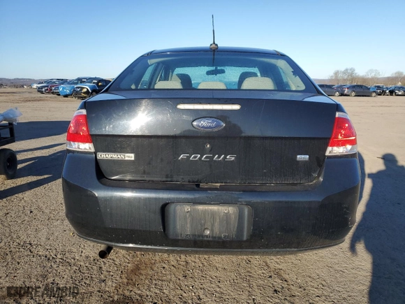 2009 Ford Focus SE with VIN 1FAHP35N59W231853, listed as a Copart auction lot 50838715 with 108,897 mi miles and Salvage Title. Bid and sale history available at carsss.com. Image 6.